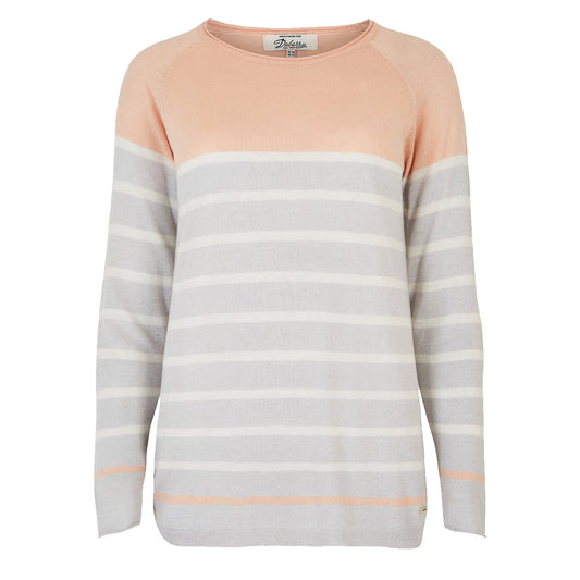 Dubarry Womens Glenties Sweater Platinum - The Sporting Lodge