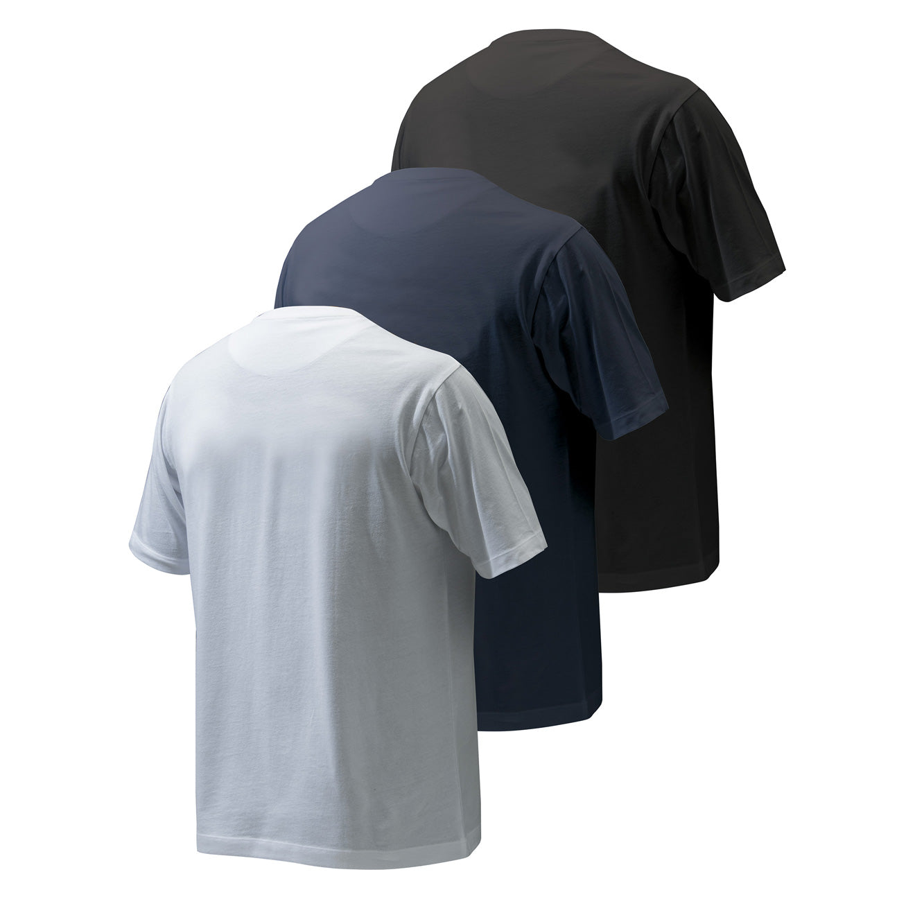 Beretta Set of 3 Corporate T-Shirts Blue Total Eclipse / Black / White - The Sporting Lodge
