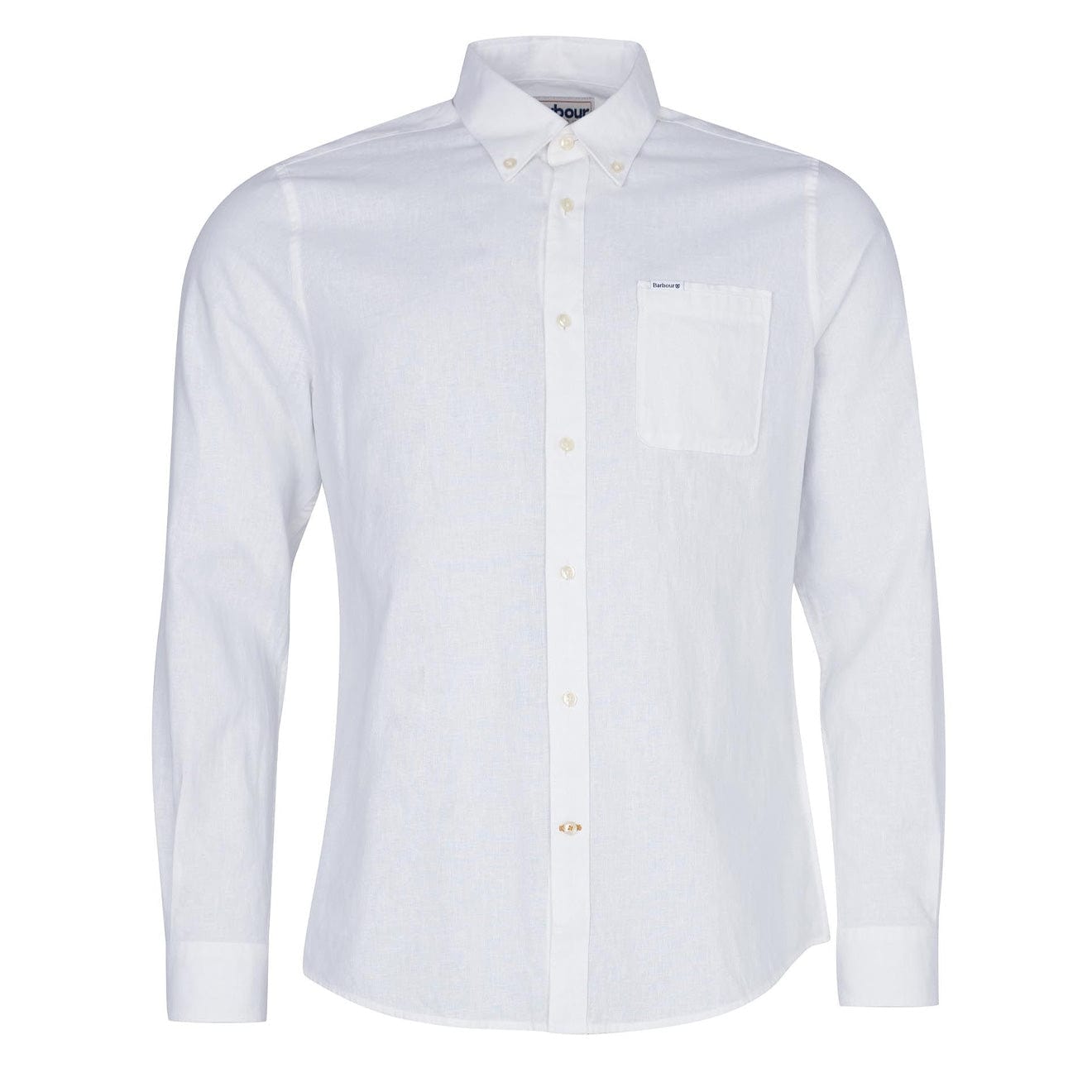 Barbour Nelson Tailored Shirt White - The Sporting Lodge
