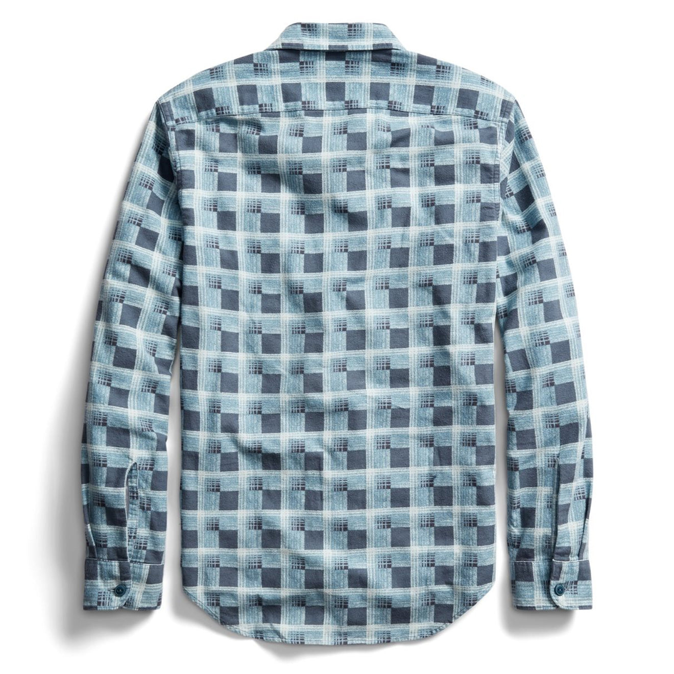RRL by Ralph Lauren Universal CMP L/S Shirt Dark Blue / Blue - The Sporting Lodge