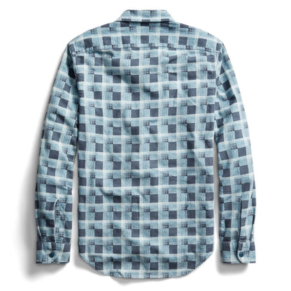 RRL by Ralph Lauren Universal CMP L/S Shirt Dark Blue / Blue - The Sporting Lodge
