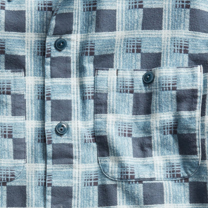 RRL by Ralph Lauren Universal CMP L/S Shirt Dark Blue / Blue - The Sporting Lodge