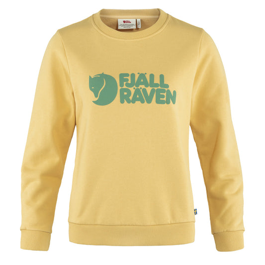 Fjallraven Womens Logo Sweater Mais Yellow - The Sporting Lodge
