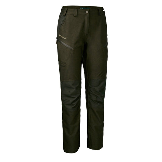 Deerhunter Lady Chasse Trousers Olive Night Melange - The Sporting Lodge