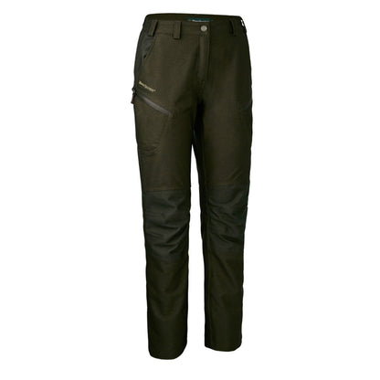 Deerhunter Lady Chasse Trousers Olive Night Melange - The Sporting Lodge