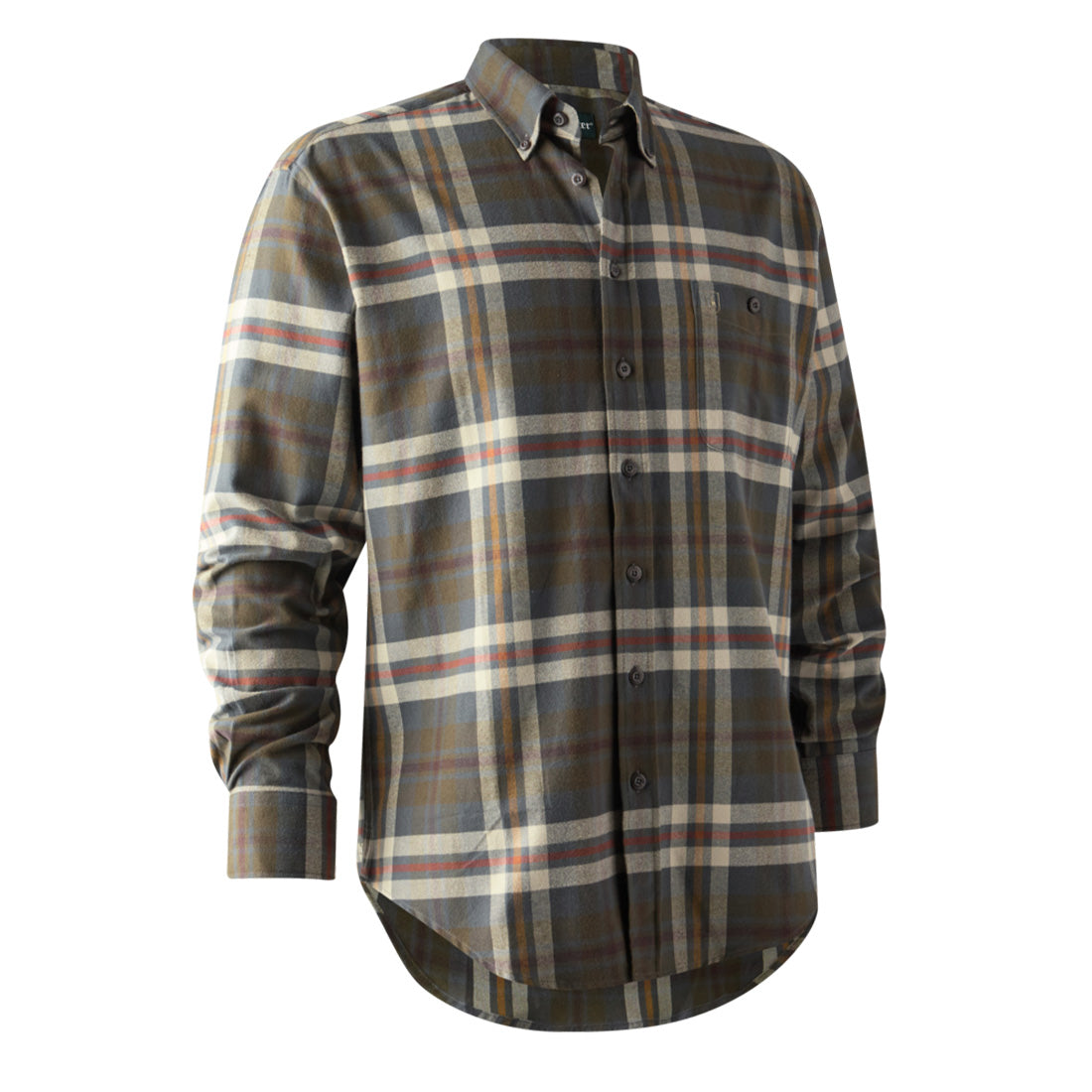 Deerhunter Ronald Shirt Yellow Check - The Sporting Lodge