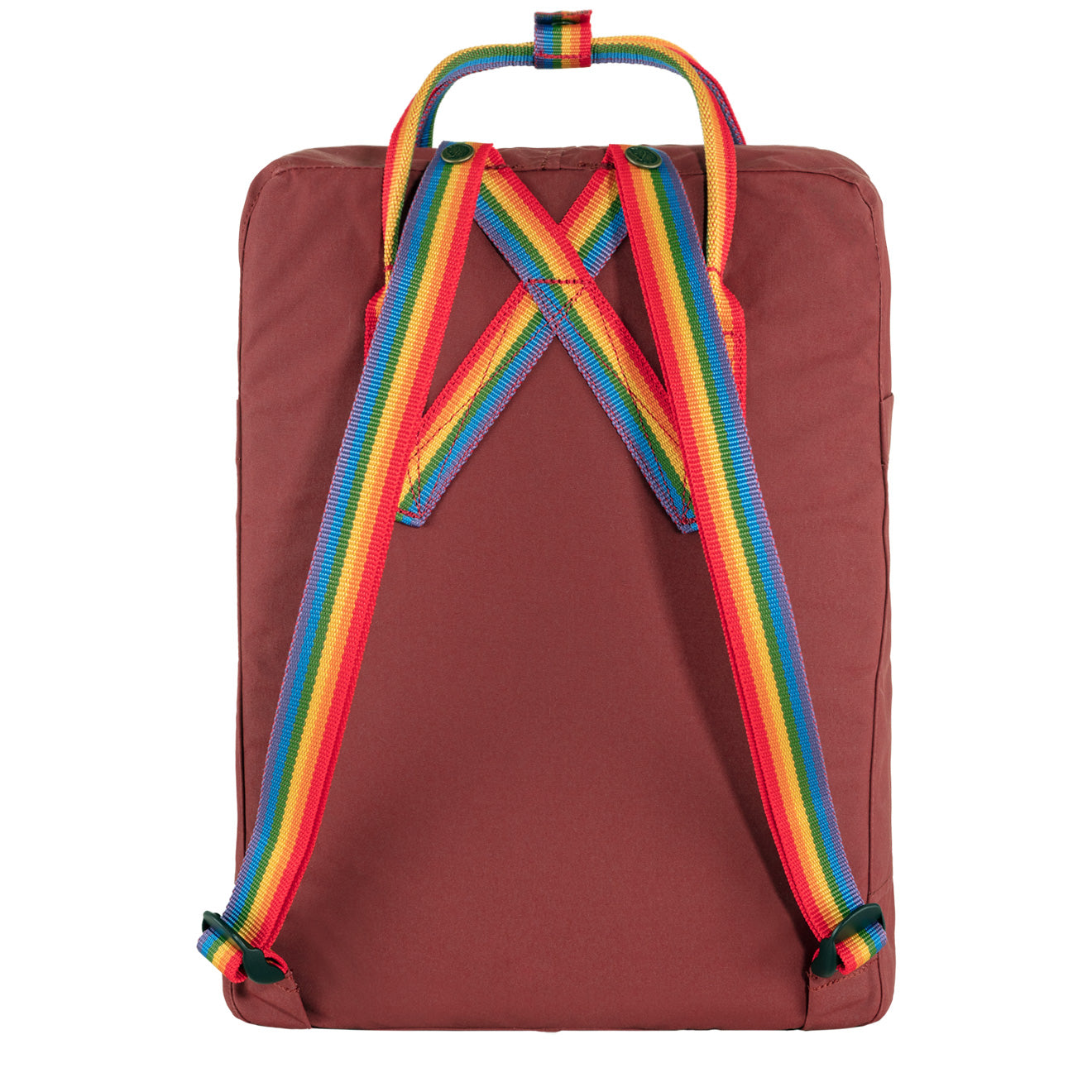 Fjallraven Kanken Classic Backpack Ox Red / Rainbow Pattern - The Sporting Lodge