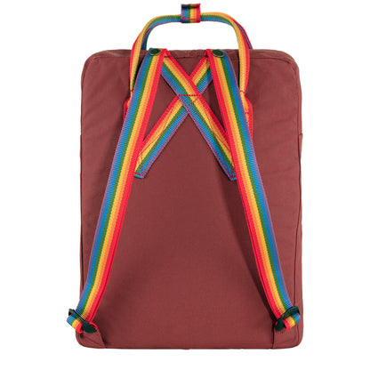 Fjallraven Kanken Classic Backpack Ox Red / Rainbow Pattern - The Sporting Lodge