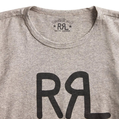 RRL by Ralph Lauren S/S Logo T-Shirt Heather Grey - The Sporting Lodge