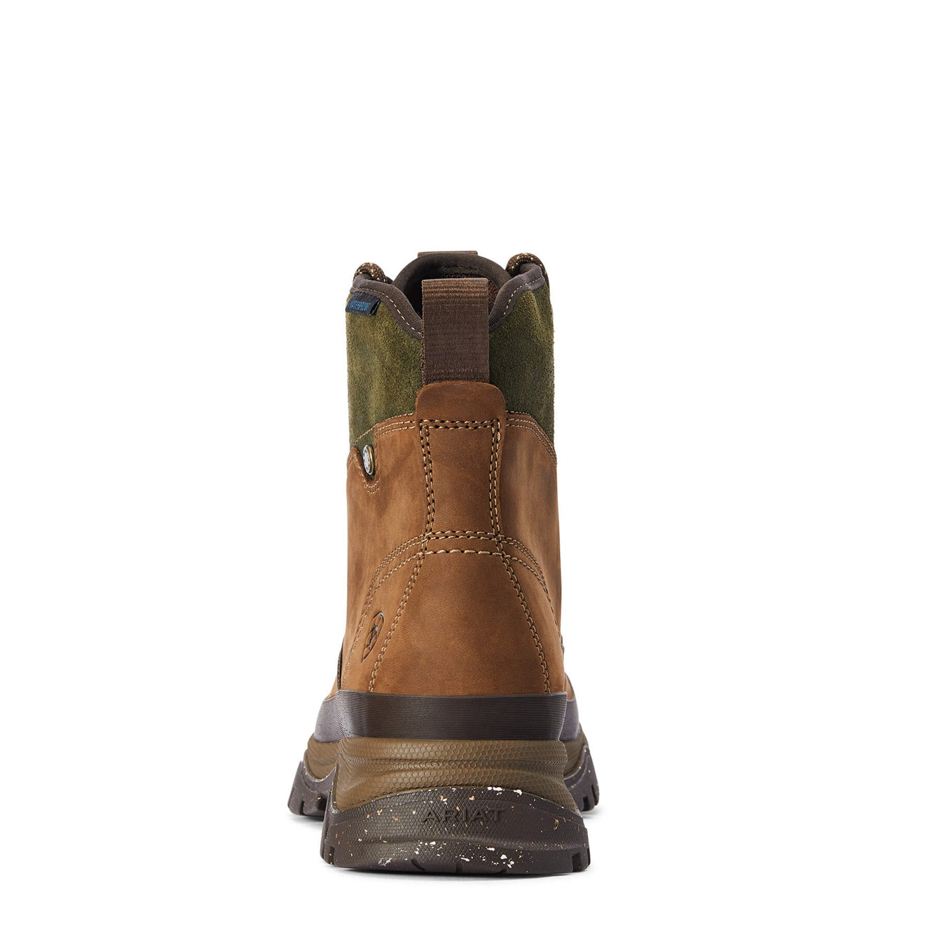 Ariat Womens Moresby Waterproof Boot Oily Distressed Brown / Olive - The Sporting Lodge