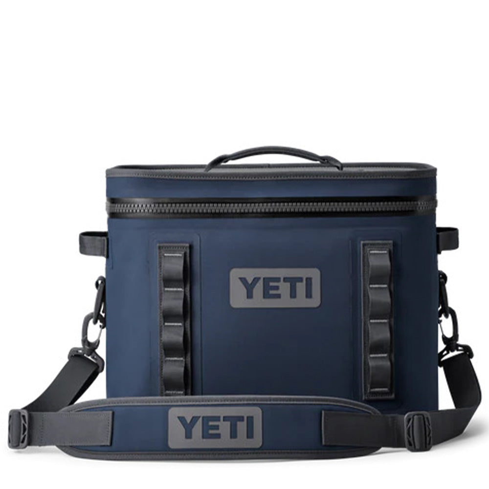 YETI Hopper Flip 18 Soft Cooler Navy - The Sporting Lodge