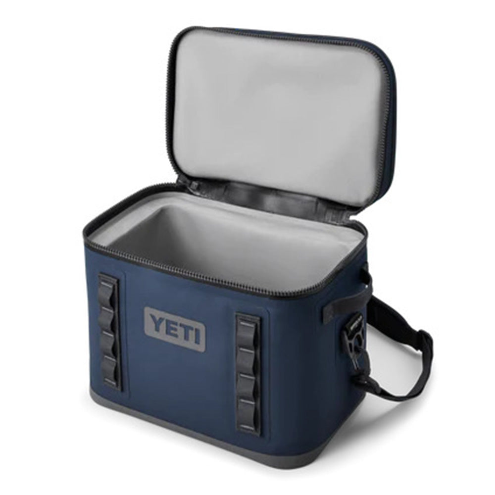 YETI Hopper Flip 18 Soft Cooler Navy - The Sporting Lodge