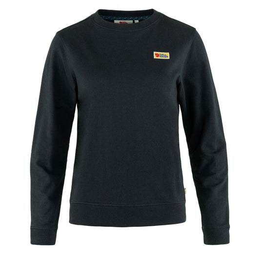 Fjallraven Womens Vardag Sweater Black - The Sporting Lodge