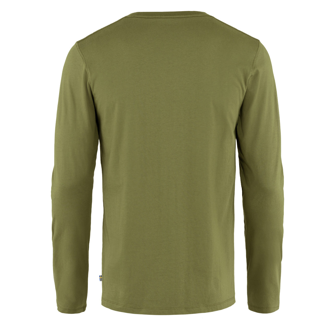 Fjallraven Forever Nature Badge LS T-Shirt Caper Green - The Sporting Lodge