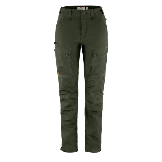 Fjallraven Womens Forest Hybrid Trousers Deep Forest - The Sporting Lodge