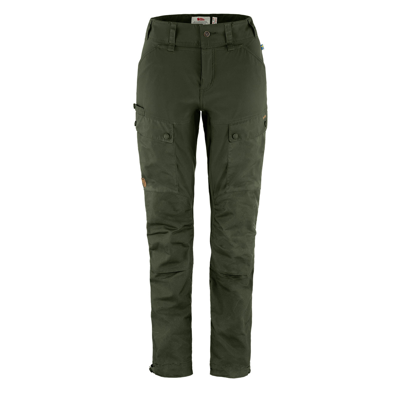 Fjallraven Womens Forest Hybrid Trousers Deep Forest - The Sporting Lodge