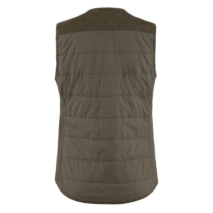 Fjallraven Womens Forest Wool Padded Vest Dark Olive - The Sporting Lodge