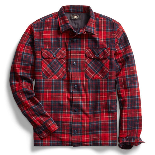 RRL by Ralph Lauren Carter Camp Sport Shirt Red - The Sporting Lodge
