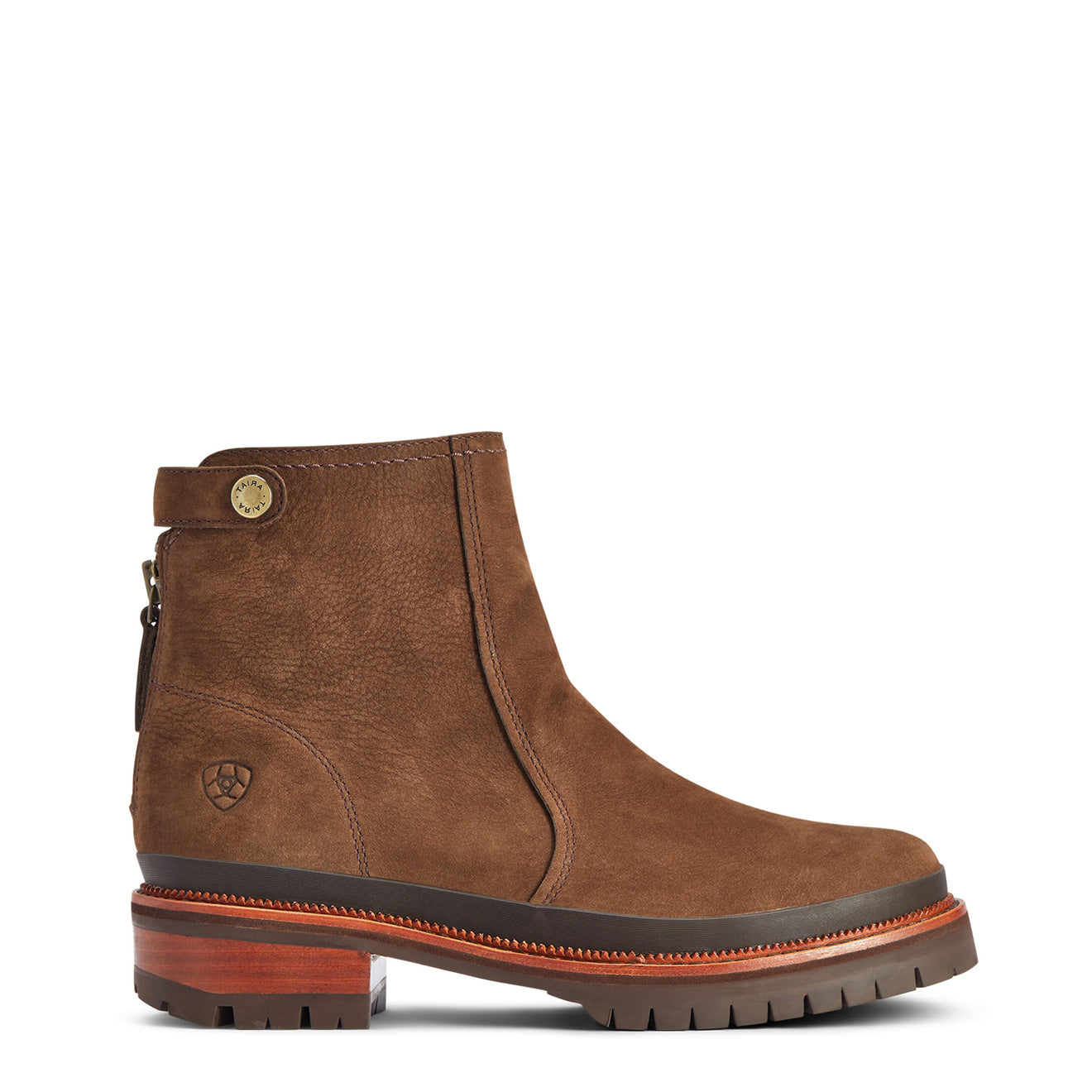 Ariat Womens Leighton Waterproof Boot Barley Brown - The Sporting Lodge
