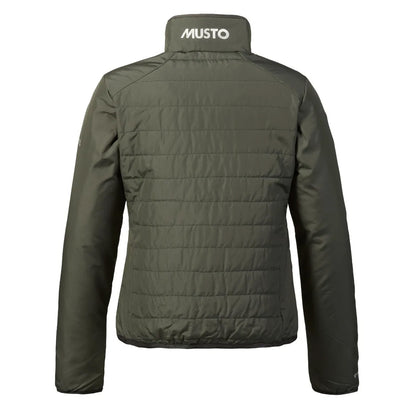 Musto Womens Corsica Primaloft Jacket Field Green - The Sporting Lodge