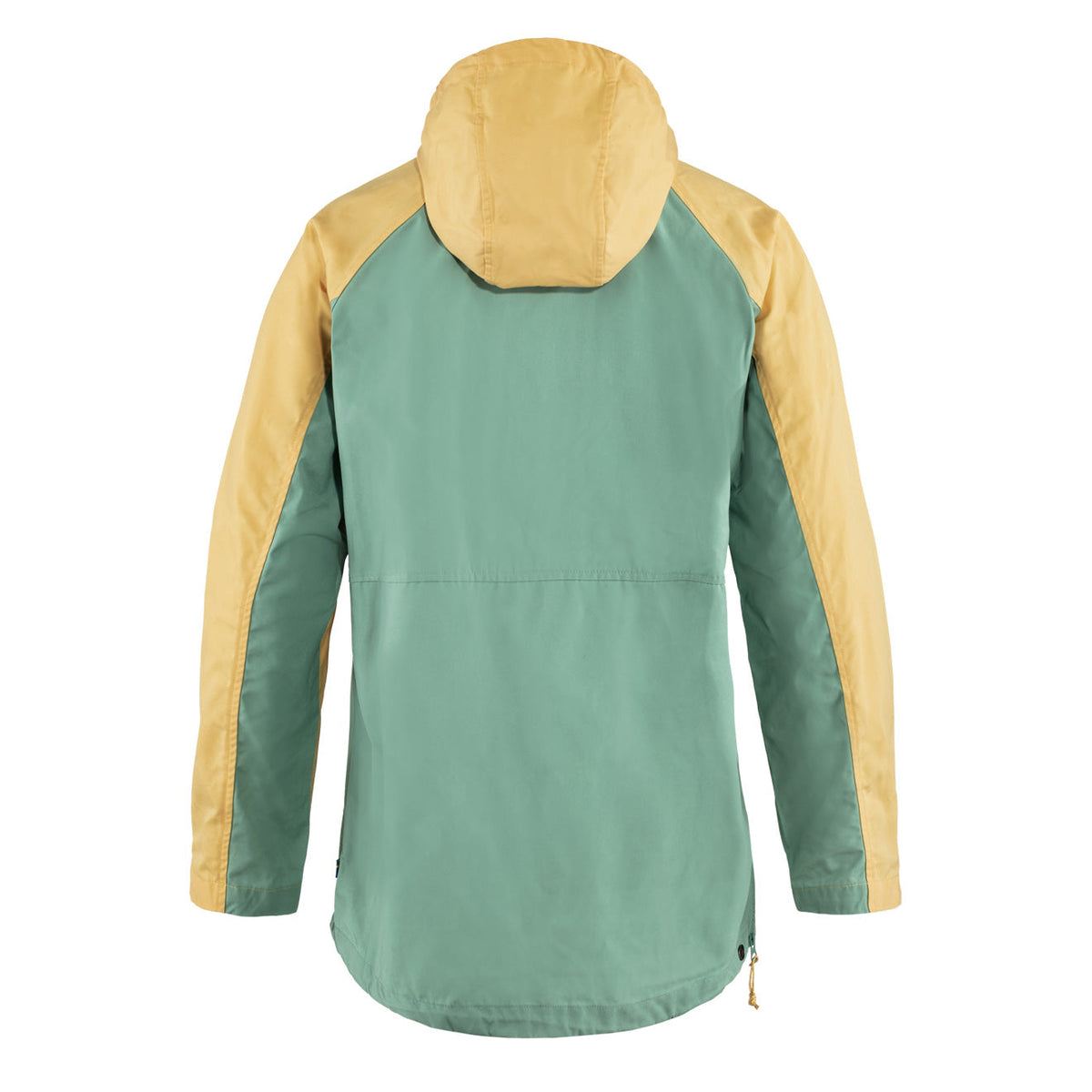 Fjallraven Womens Vardag Anorak Mais Yellow / Aloe Green - The Sporting Lodge