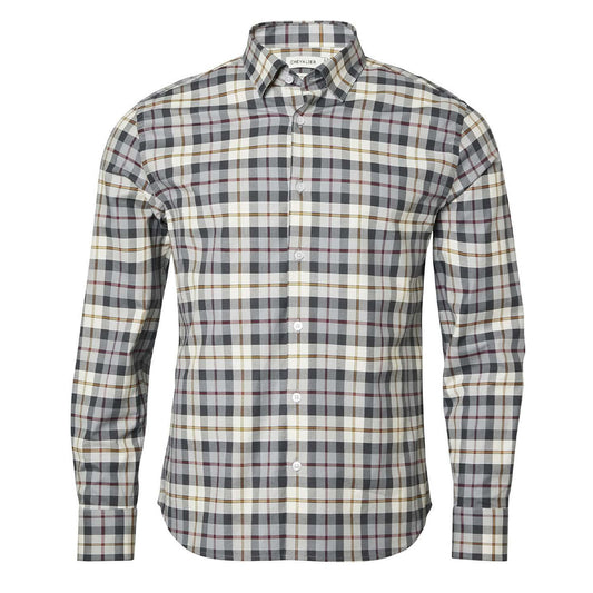 Chevalier Carlton Contemporary Fit Shirt Autumn Fling Checked - The Sporting Lodge