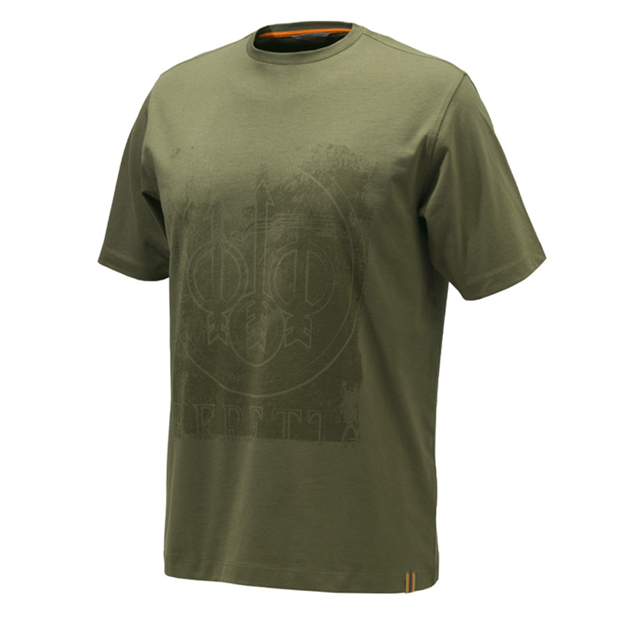 Beretta Logo T-Shirt Dark Olive | The Sporting Lodge