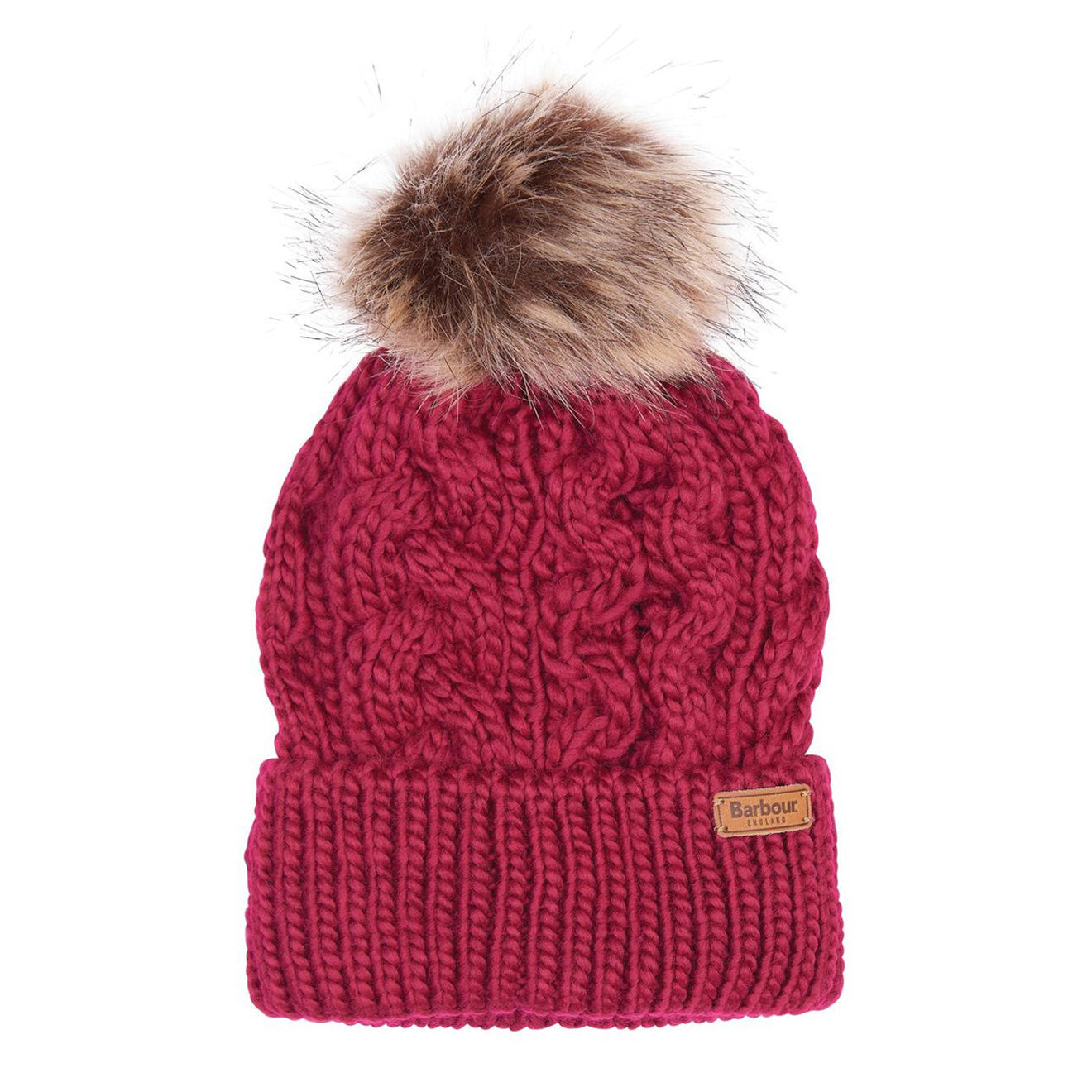 Barbour Penshaw Beanie Maiden Pink The Sporting Lodge