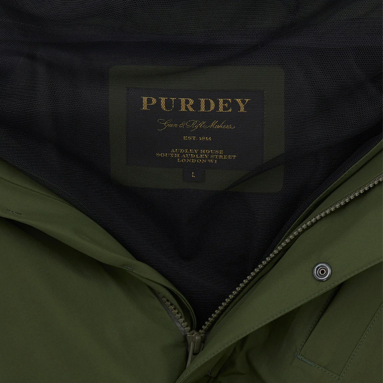 James Purdey Atholl Smock Rifle Green - The Sporting Lodge