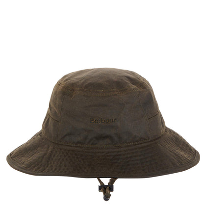 Barbour Milton Wax Sports Hat Olive - The Sporting Lodge