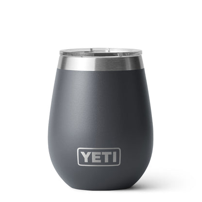 YETI Rambler 10oz Wine Tumbler MS Charcoal - The Sporting Lodge