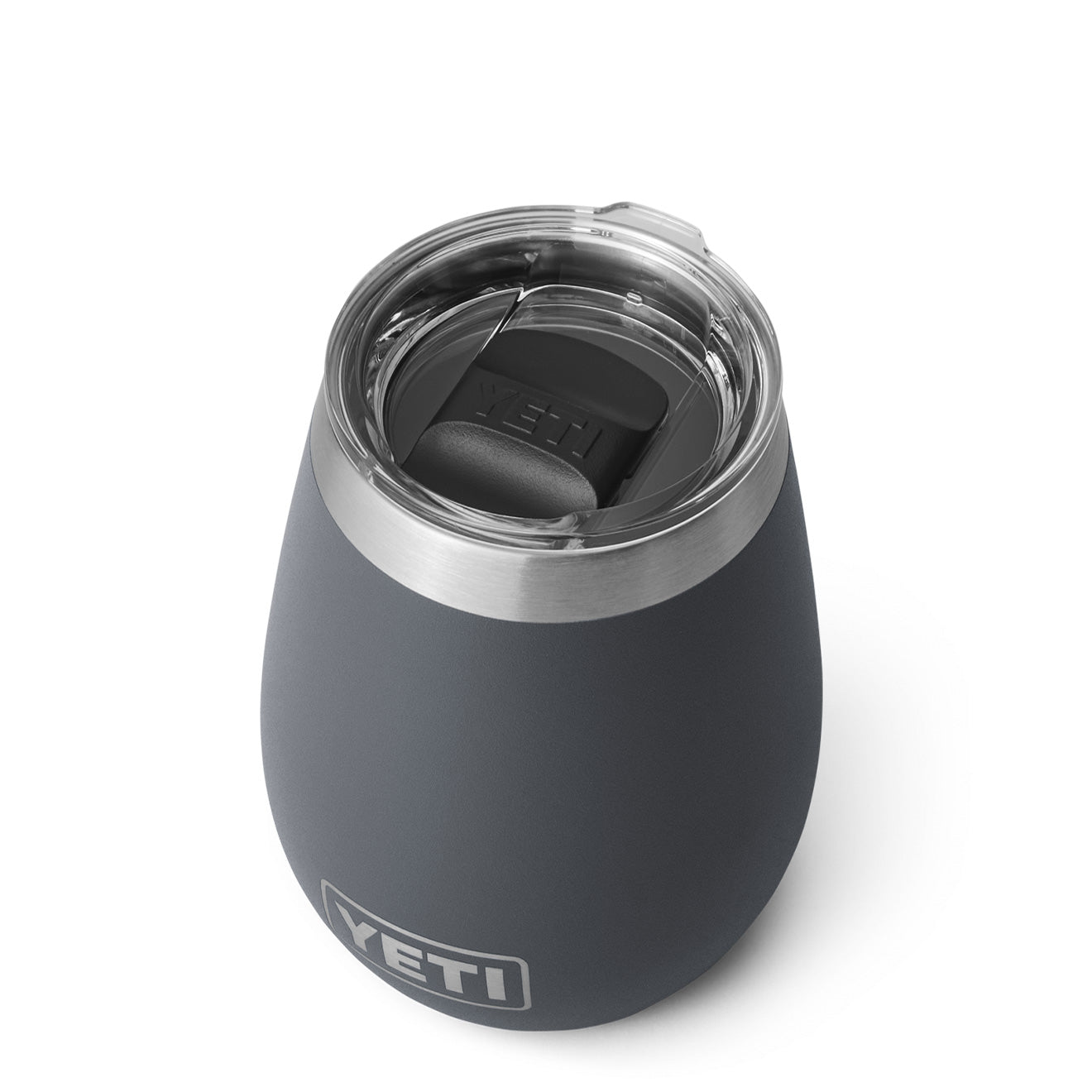 YETI Rambler 10oz Wine Tumbler MS Charcoal - The Sporting Lodge