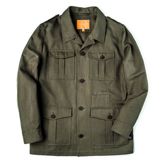 Westley Richards Safari Travel Jacket Khaki - The Sporting Lodge