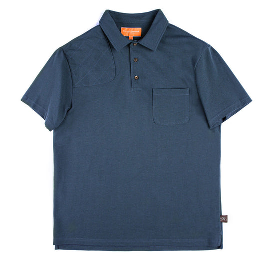 Westley Richards Sporting Polo Navy - The Sporting Lodge