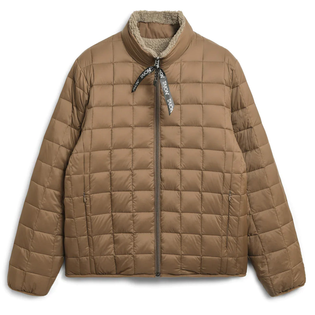 Taion Down x Boa Reversible Jacket L. Brown / Beige | The Sporting