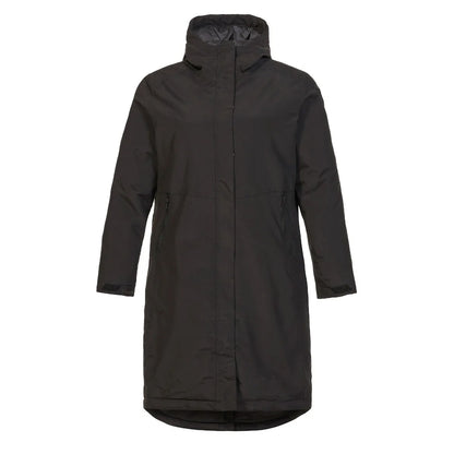 Musto Womens Corsica Primaloft Longline Parka Black - The Sporting Lodge