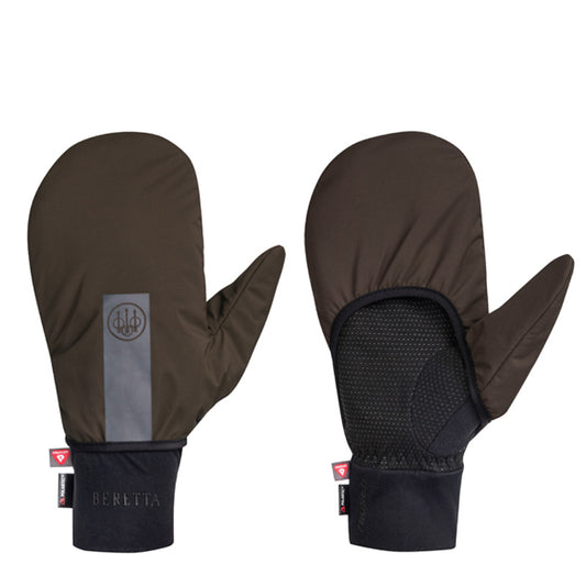 Beretta Padded Double Gloves Brown Bark - The Sporting Lodge