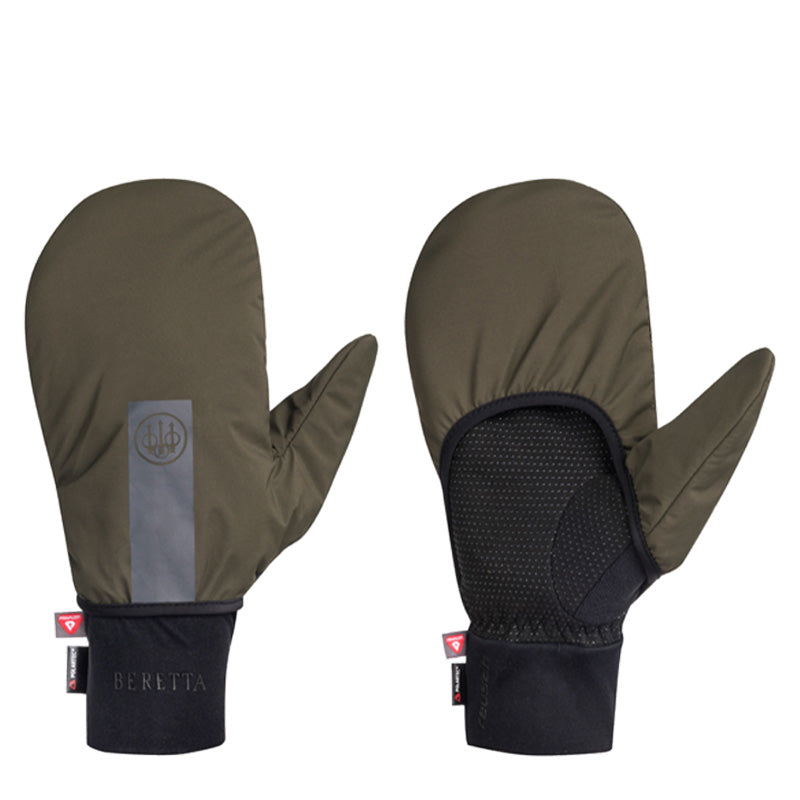 Beretta Padded Double Gloves Green Moss - The Sporting Lodge