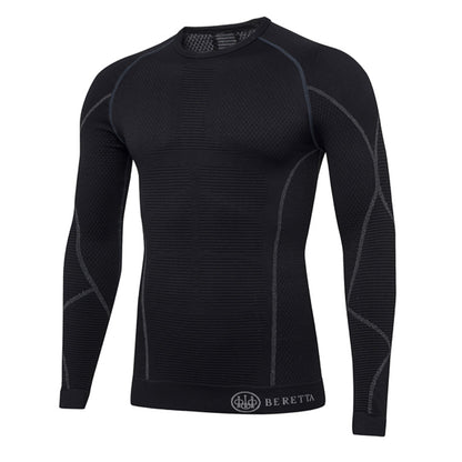 Beretta HT Body Mapping 3D L/S Tee Black - The Sporting Lodge