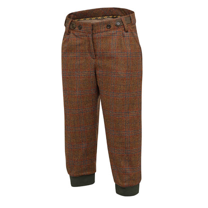 Beretta Womens St James Breeks Brown / Blue Check - The Sporting Lodge