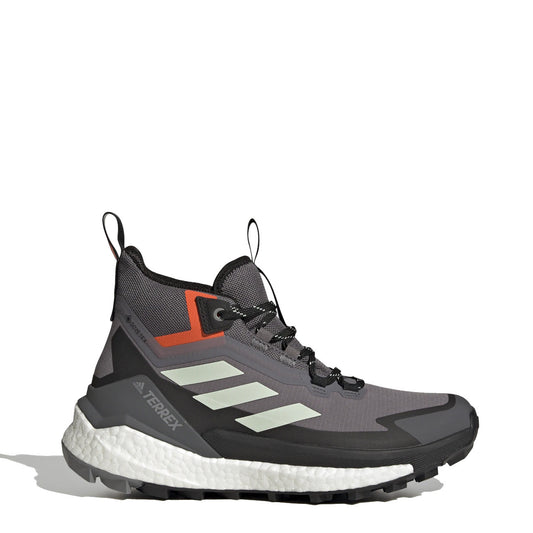 Adidas Terrex Womens Free Hiker 2 Gore-Tex Trace Grey / Grey Three / Impact Orange - The Sporting Lodge