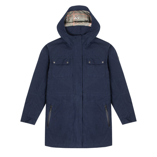 Ariat Womens Argentium Parka Navy - The Sporting Lodge