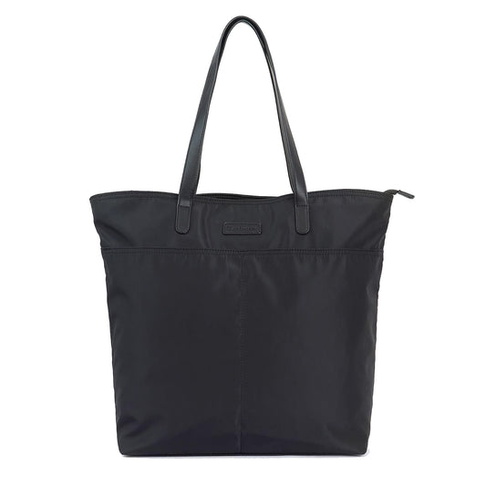 Barbour Edderton Tote Bag Black - The Sporting Lodge