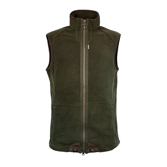Barbour Langdale Fleece Gilet Olive - The Sporting Lodge