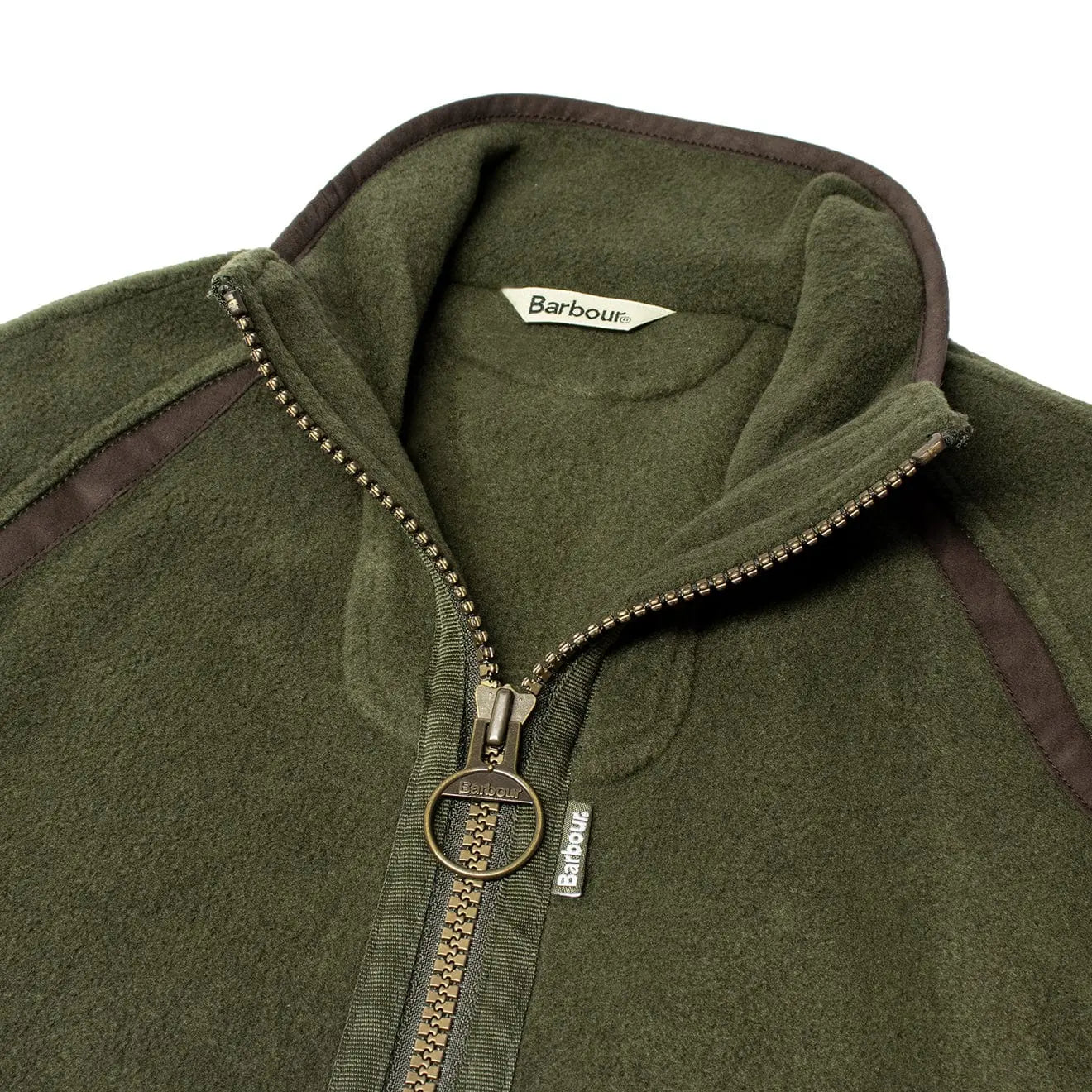 Barbour Langdale Fleece Gilet Olive - The Sporting Lodge