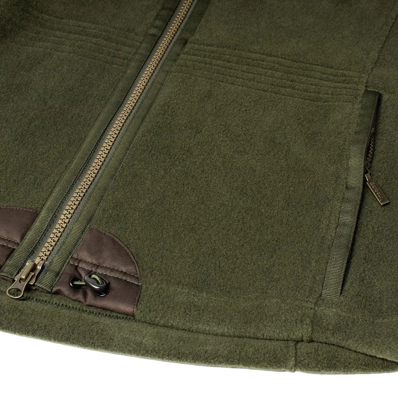 Barbour Langdale Fleece Gilet Olive - The Sporting Lodge