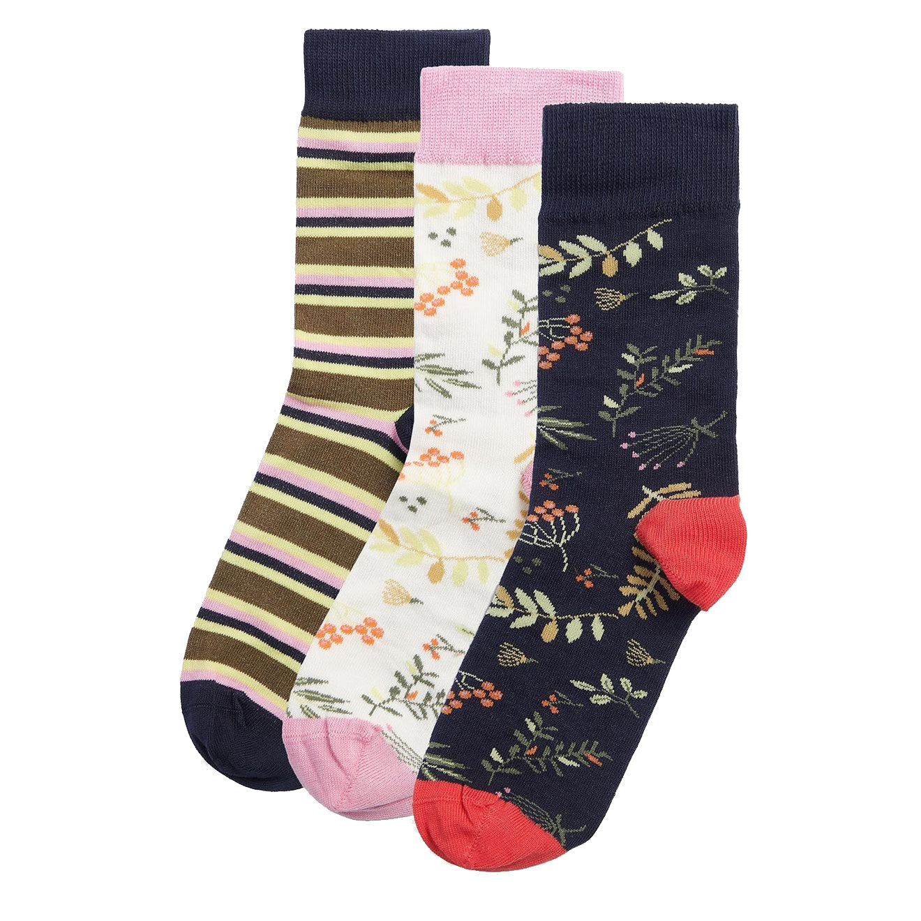 Barbour Sock Gift Set Woodland Multi - The Sporting Lodge