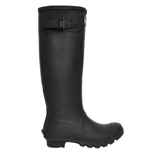 Barbour Womens Bede Wellington Black - The Sporting Lodge