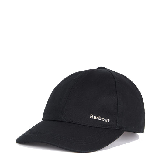 Barbour Womens Olivia Sports Cap Black - The Sporting Lodge