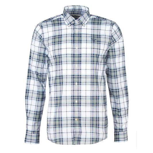 Barbour Blaklow Tailored Shirt Agave Green - The Sporting Lodge